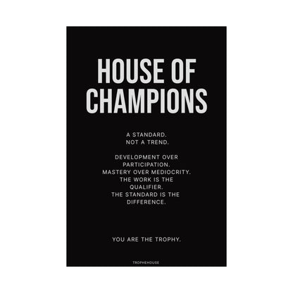 House of Champions™ Poster
