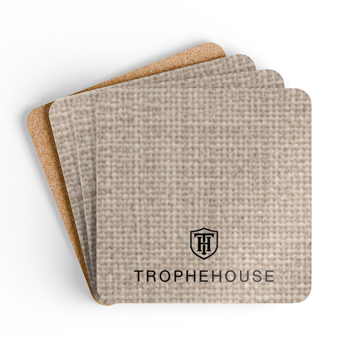 Living Discipline Coaster Set | Linen