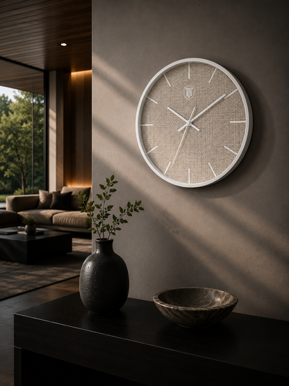 Living Discipline Clock | Linen