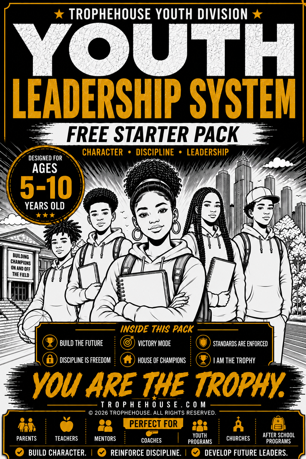 Trophehouse Youth Leadership System- FREE Starter Pack