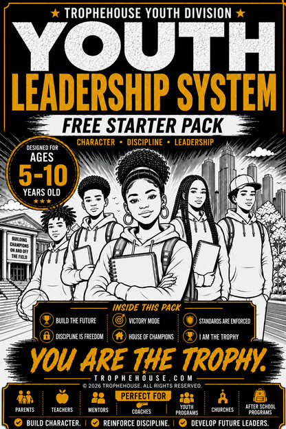 Trophehouse Youth Leadership System- FREE Starter Pack