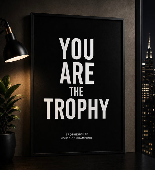You Are The Trophy Poster