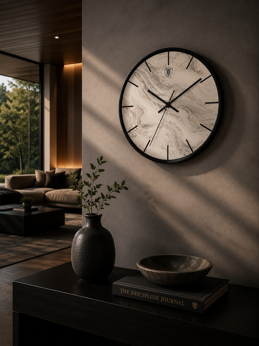 Living Discipline Clock | Marble