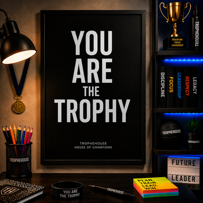 You Are The Trophy Poster