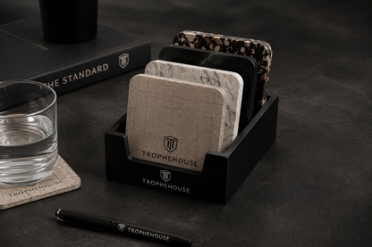 Living Discipline Coaster Set | Linen